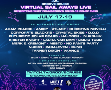 Groove Cruise welcomes 30+ DJ’s and artists for next Virtual Sail Aways livestream (17-19th July)